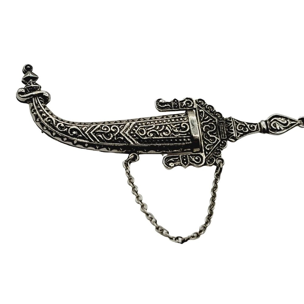 Vintage Older Sword Brooch (A310)